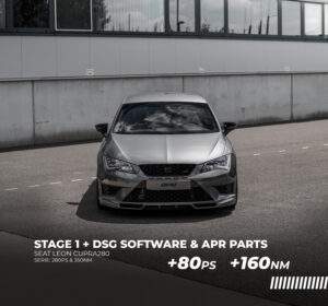 Read more about the article Stage 1, DSG Optimierung, APR Parts | Seat Leon Cupra280
