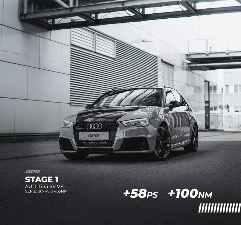 Read more about the article APR | Stage 1 Leistungsoptimierung Audi RS3 8V VFL 367PS