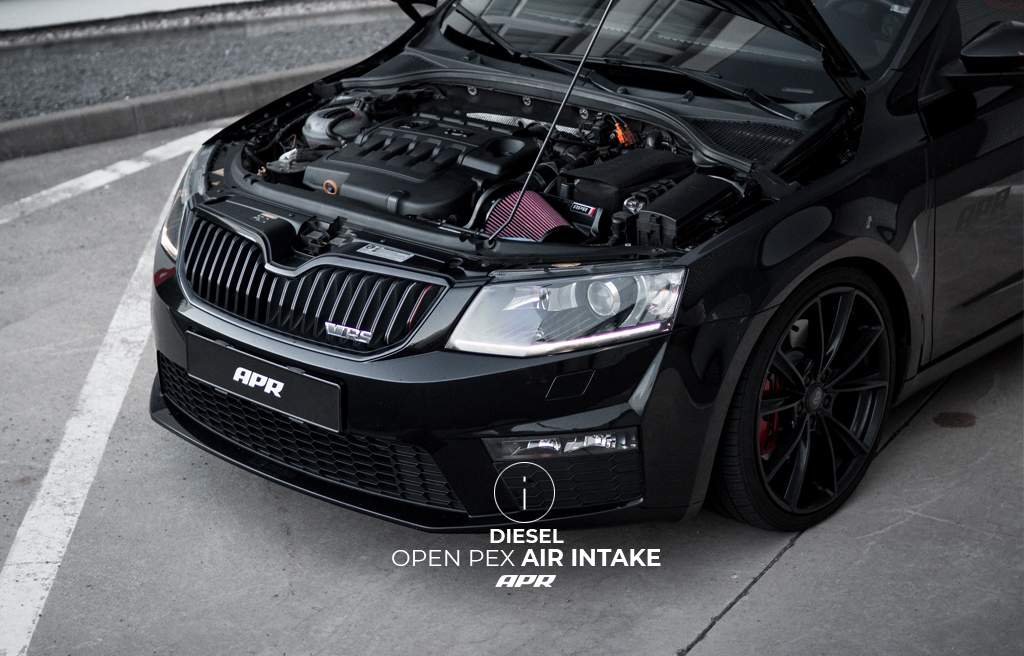 Open PEX Air Intake 2.0 TDI APR Tuningshop AU SYSTEMS Skoda